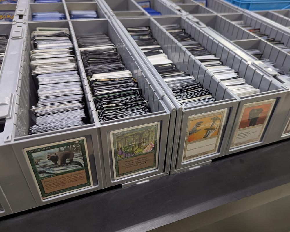 Tables of single cards for building the perfect deck.