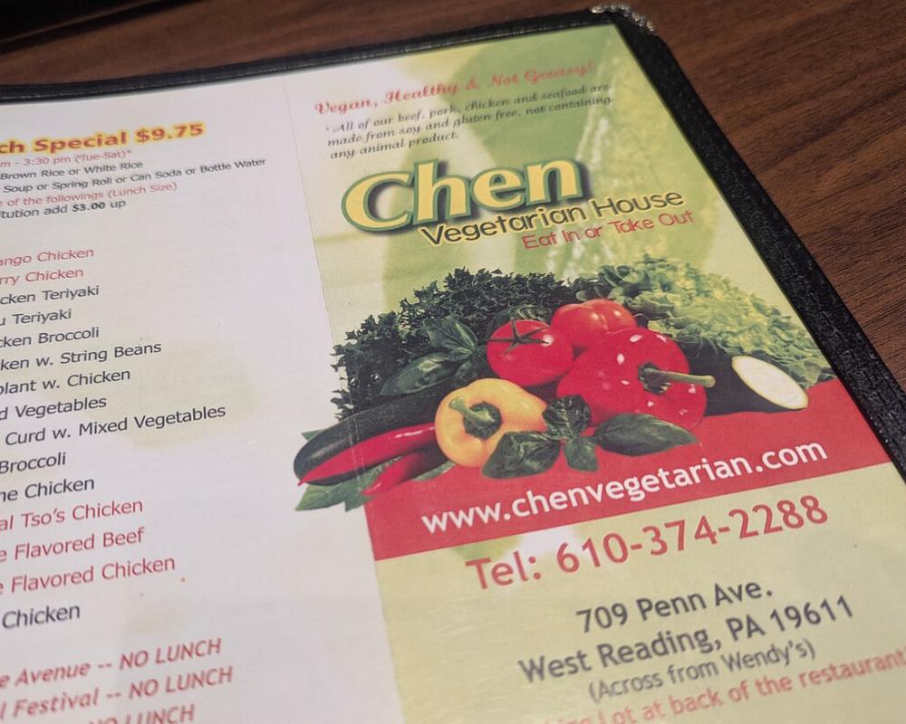 The entire menu is vegan, and thus dairy-free, with all the usual Chinese/Thai favorites and a few extra surprises.